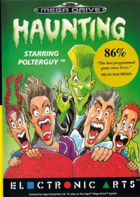 Haunting Starring Polterguy (USA, Europe) box cover front